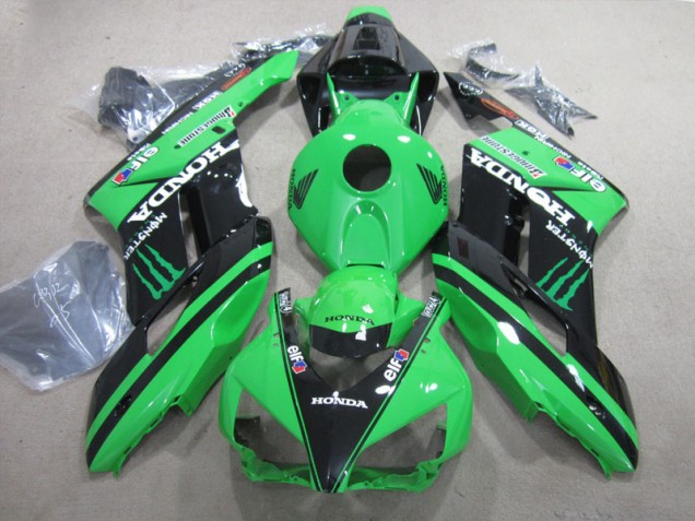 Noir Vert Monster Carénage Honda CBR 1000 RR 04-05