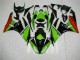 Noir Vert Rouge Carénage Kawasaki ZX6R 09-12 Noir Vert Rouge Carénage Kawasaki ZX6R 09-12