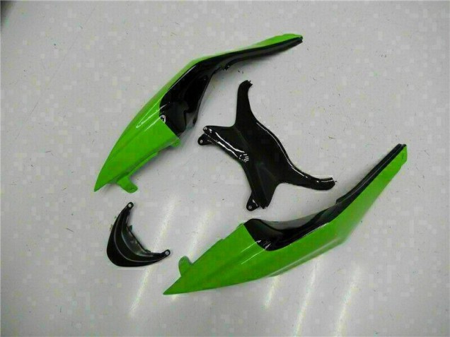 Noir Vert Rouge Carénage Kawasaki ZX6R 09-12 Noir Vert Rouge Carénage Kawasaki ZX6R 09-12