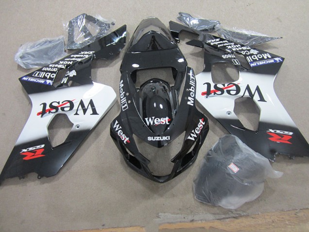 Noir West Mobil Carénage Suzuki GSXR 750 K4 04-05 Noir West Mobil Carénage Suzuki GSXR 750 K4 04-05