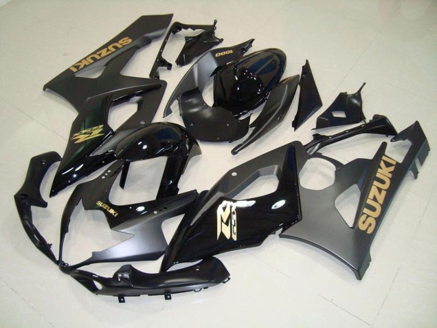 Noir avec Or Décalque Carénage Suzuki GSXR 1000 K5 05-06 Noir avec Or Décalque Carénage Suzuki GSXR 1000 K5 05-06