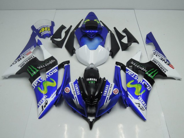 Nouveau Movistar Carénage Yamaha R6 08-16 Nouveau Movistar Carénage Yamaha R6 08-16