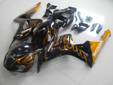 Or Flamme Carénage Honda CBR 1000 RR 06-07