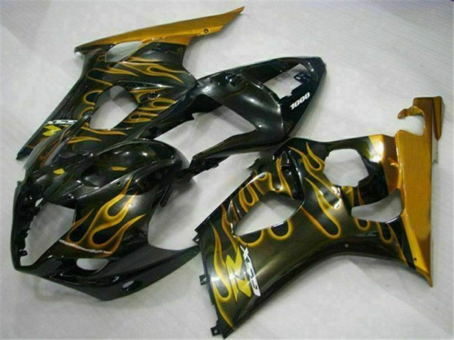 Or Noir Carénage Suzuki GSXR 1000 K3 03-04 Or Noir Carénage Suzuki GSXR 1000 K3 03-04