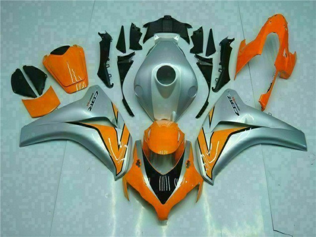 Orange Argent Carénages Honda CBR 1000 RR 08-11 Orange Argent Carénages Honda CBR 1000 RR 08-11