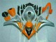 Orange Argent Carénages Honda CBR 1000 RR 08-11 Orange Argent Carénages Honda CBR 1000 RR 08-11