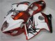 Orange Blanc Noir Carénage Suzuki GSXR 1300 Hayabusa 96-07 Orange Blanc Noir Carénage Suzuki GSXR 1300 Hayabusa 96-07