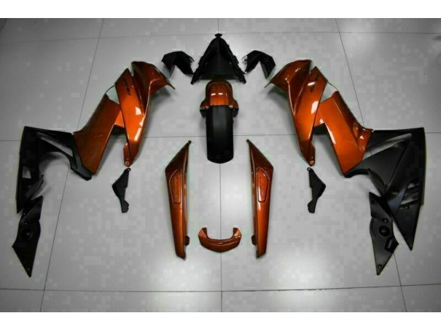 Orange Carénage Kawasaki EX650 09-11 Orange Carénage Kawasaki EX650 09-11