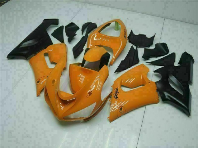 Orange Carénage Kawasaki ZX6R 05-06 Orange Carénage Kawasaki ZX6R 05-06