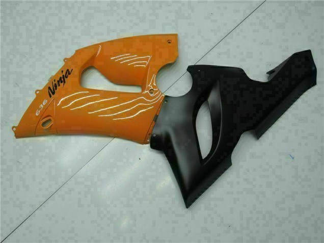 Orange Carénage Kawasaki ZX6R 05-06 Orange Carénage Kawasaki ZX6R 05-06