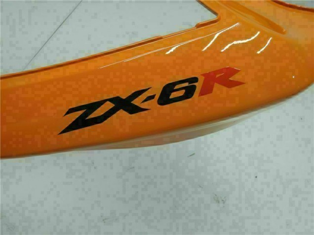 Orange Carénage Kawasaki ZX6R 05-06 Orange Carénage Kawasaki ZX6R 05-06