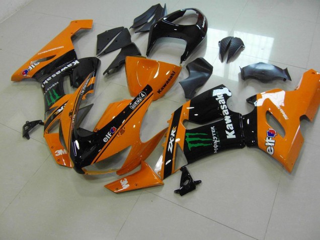 Orange Monster Carénage Kawasaki ZX6R 05-06 Orange Monster Carénage Kawasaki ZX6R 05-06
