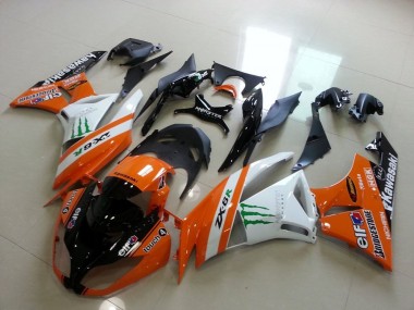 Orange Monster Carénage Kawasaki ZX6R 09-12