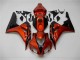Orange Noir Carénage Honda CBR 1000 RR 06-07 Orange Noir Carénage Honda CBR 1000 RR 06-07