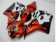 Orange Noir Carénage Honda CBR 1000 RR 06-07 Orange Noir Carénage Honda CBR 1000 RR 06-07