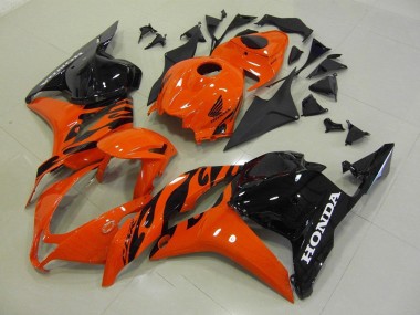 Orange Noir Carénage Honda CBR 600 RR 09-12