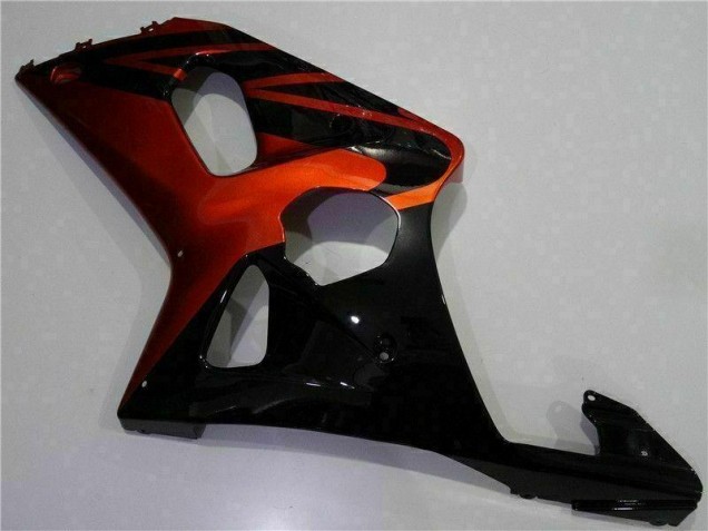 Orange Noir Carénage Suzuki GSXR 1000 K1 00-02 Orange Noir Carénage Suzuki GSXR 1000 K1 00-02