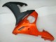 Orange Noir Carénage Yamaha R6 03-05 Orange Noir Carénage Yamaha R6 03-05