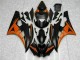 Orange Noir Carénage Yamaha R6 06-07 Orange Noir Carénage Yamaha R6 06-07