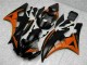 Orange Noir Carénage Yamaha R6 06-07 Orange Noir Carénage Yamaha R6 06-07