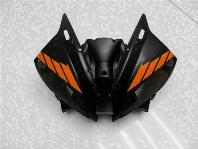 Orange Noir Carénage Yamaha R6 06-07 Orange Noir Carénage Yamaha R6 06-07
