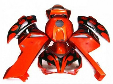 Orange Noir Carénages Honda CBR 1000 RR 04-05