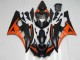 Orange Noir Carénages Yamaha R6 06-07 Orange Noir Carénages Yamaha R6 06-07