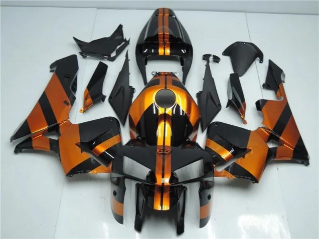 Orange Noir Kit Carénages Honda CBR 600 RR 05-06 Orange Noir Kit Carénages Honda CBR 600 RR 05-06