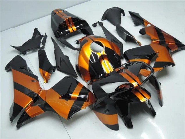 Orange Noir Kit Carénages Honda CBR 600 RR 05-06 Orange Noir Kit Carénages Honda CBR 600 RR 05-06