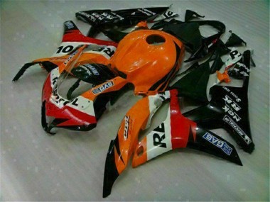 Orange Noir Repsol Carénages Honda CBR 600 RR 07-08