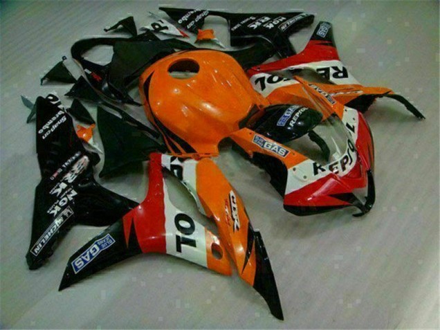 Orange Noir Repsol Carénages Honda CBR 600 RR 07-08