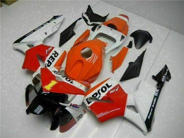 Orange Repsol Carénage Honda CBR 600 RR 05-06 Orange Repsol Carénage Honda CBR 600 RR 05-06
