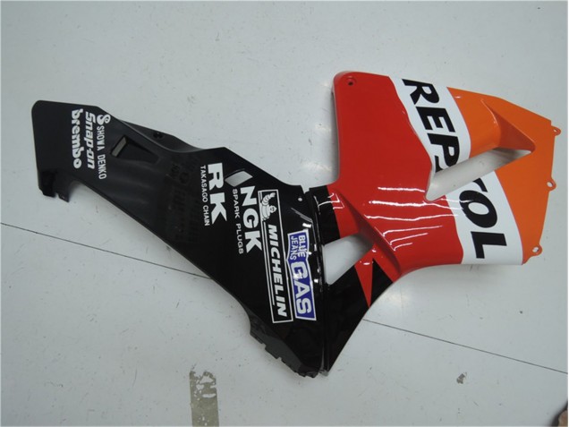 Orange Rouge Noir Repsol Carénage Honda CBR 600 RR 03-04 Orange Rouge Noir Repsol Carénage Honda CBR 600 RR 03-04
