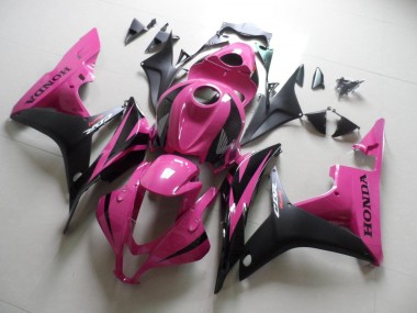 Rose Noir Carénage Honda CBR 600 RR 07-08