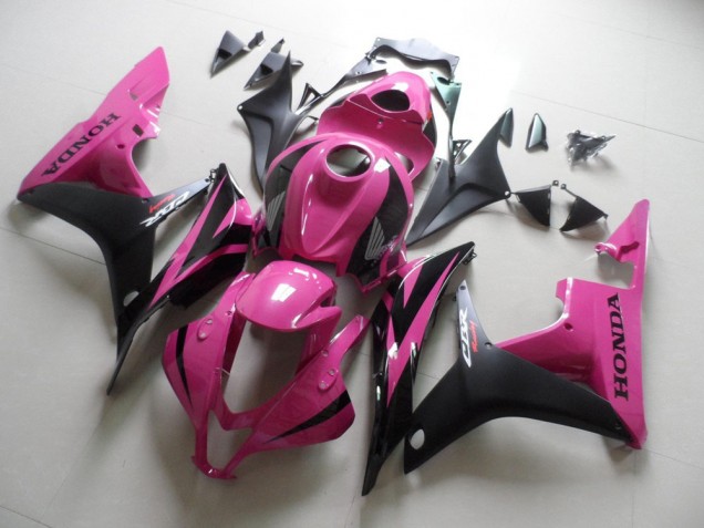 Rose Noir Carénage Honda CBR 600 RR 07-08 Rose Noir Carénage Honda CBR 600 RR 07-08