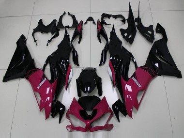 Rose Noir Carénage Kawasaki ZX6R 19-23