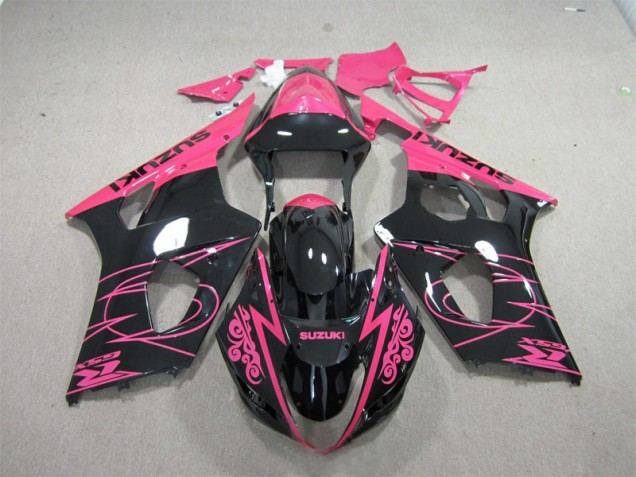 Rose Noir Carénage Suzuki GSXR 1000 K3 03-04 Rose Noir Carénage Suzuki GSXR 1000 K3 03-04