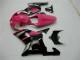 Rose Noir Carénage Suzuki GSXR 600 / 750 K1 K2 K3 01-03 Rose Noir Carénage Suzuki GSXR 600 / 750 K1 K2 K3 01-03