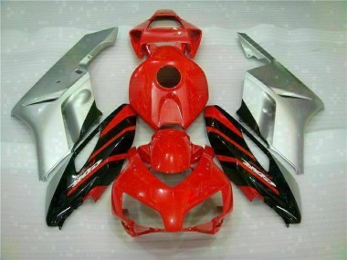 Rouge Argent Carénage Honda CBR 1000 RR 04-05
