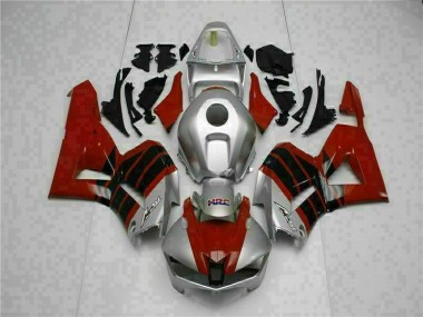 Rouge Argent Carénage Honda CBR 600 RR 13-21