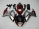 Rouge Argent Carénage Suzuki GSXR 600 / 750 K6 06-07 Rouge Argent Carénage Suzuki GSXR 600 / 750 K6 06-07