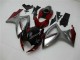 Rouge Argent Carénage Suzuki GSXR 600 / 750 K6 06-07 Rouge Argent Carénage Suzuki GSXR 600 / 750 K6 06-07