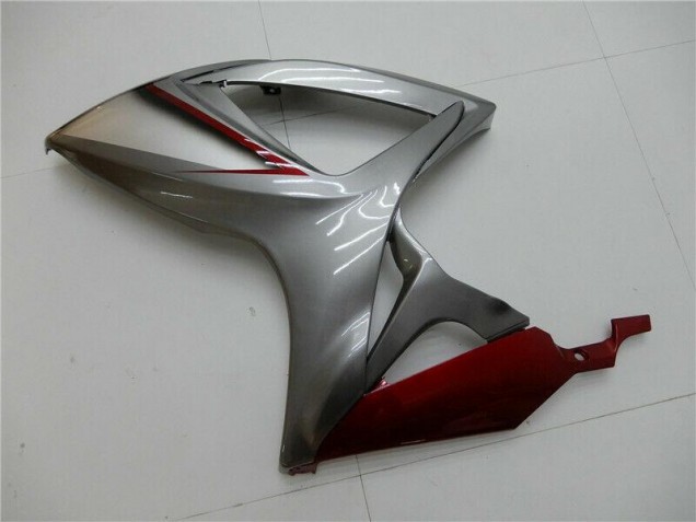 Rouge Argent Carénage Suzuki GSXR 600 / 750 K6 06-07 Rouge Argent Carénage Suzuki GSXR 600 / 750 K6 06-07