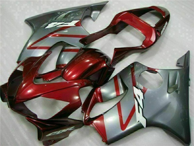 Rouge Argent Carénages Honda CBR 600 F4i 01-03