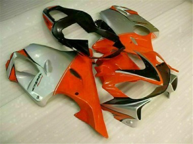 Rouge Argent Kit Carénages Complet Honda CBR 600 F4i 01-03