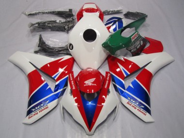 Rouge Blanc Bleu Carénages Honda CBR 1000 RR 08-11