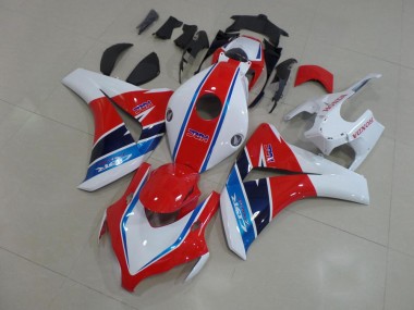 Rouge Blanc Bleu HRC Carénages Honda CBR 1000 RR 08-11