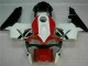 Rouge Blanc Carénage Honda CBR 600 RR 03-04 Rouge Blanc Carénage Honda CBR 600 RR 03-04