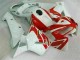 Rouge Blanc Carénage Honda CBR 600 RR 05-06 Rouge Blanc Carénage Honda CBR 600 RR 05-06