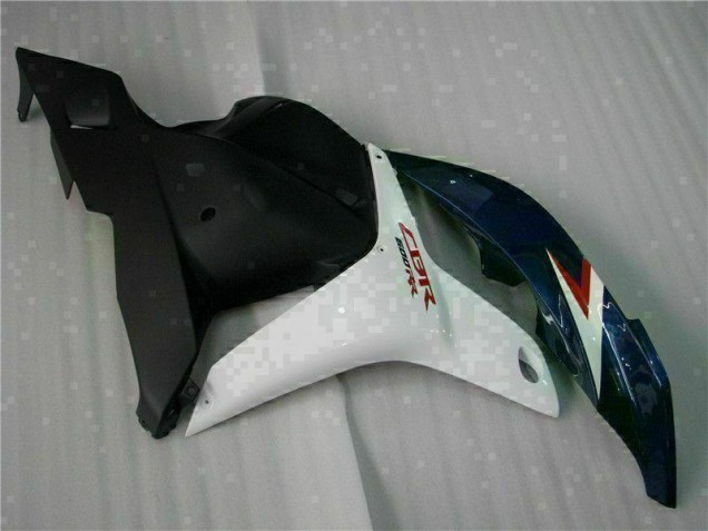 Rouge Blanc Carénage Honda CBR 600 RR 09-12 Rouge Blanc Carénage Honda CBR 600 RR 09-12